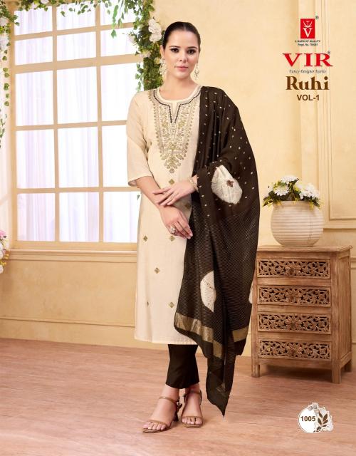 Vir ruhi vol 1 fancy kurti wholesale market
